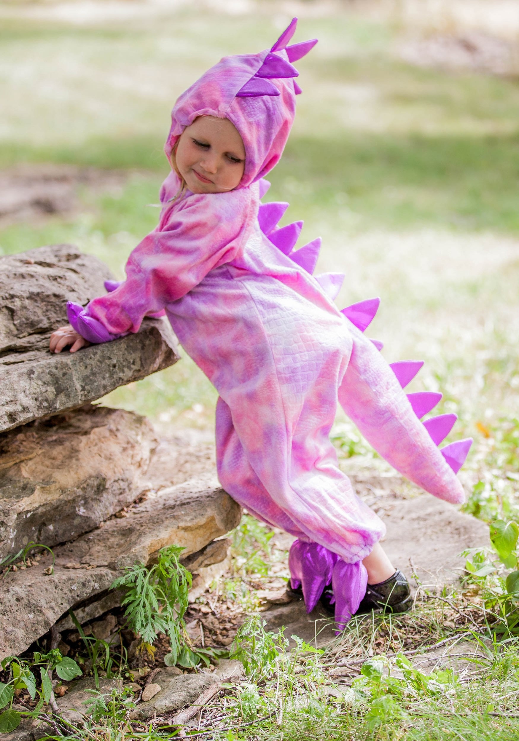 Grifo Entretener Hacer Disfraz de Tilly el dinosaurio T-Rex para niña
