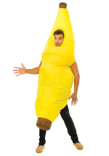 Disfraz de plátano inflable para adulto
