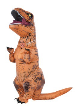 Disfraz infantil inflable de T-Rex de Jurassic World