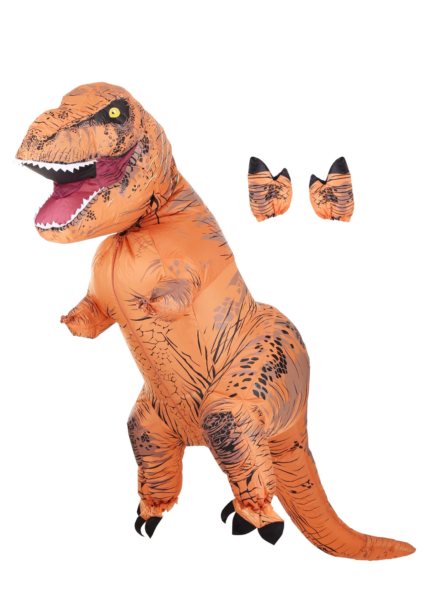 circulación acción métrico Disfraz infantil inflable de T-Rex de Jurassic World