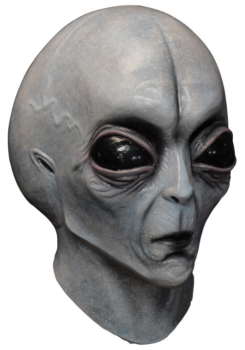 Máscara alienígena del Área 51 para adulto