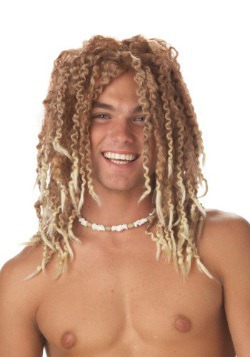 Peluca Beach Bum para hombre