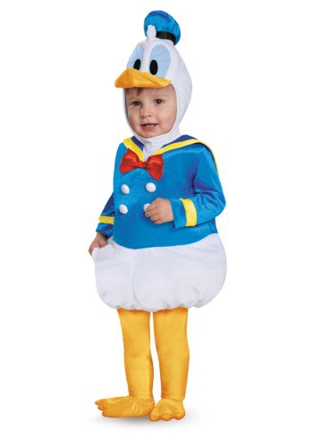 Disfraz de bebé Prestige de Pato Donald