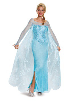 Disfraz de Elsa Prestige de Frozen para adulto