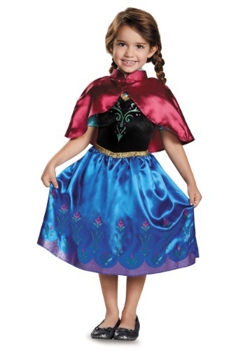 Vestido clásico para niños pequeños de Anna de Frozen