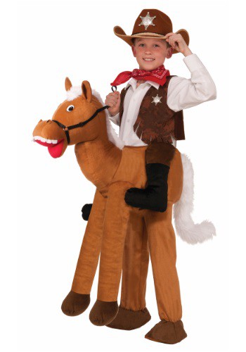 Disfraz infantil de monta un caballo