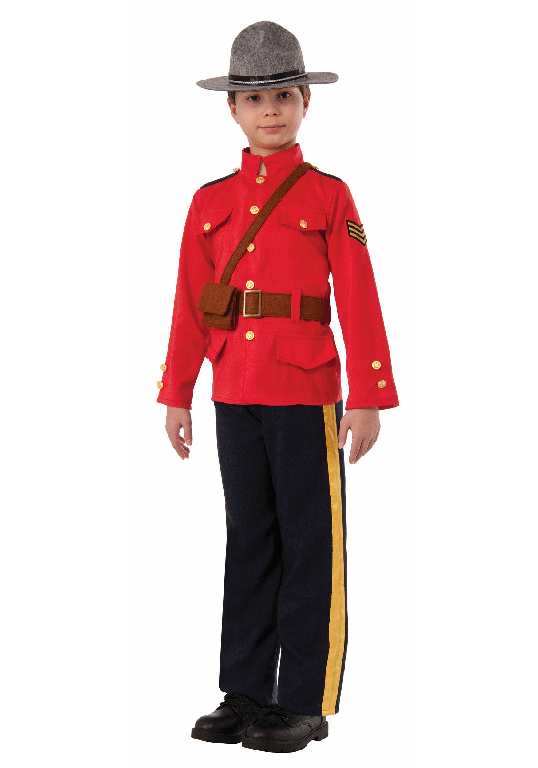 Disfraz canadiense para niño