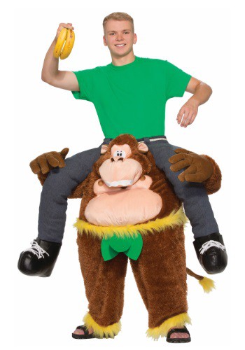 Disfraz de mono de montar para adulto