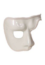 Máscara blanca de fantasma para adulto