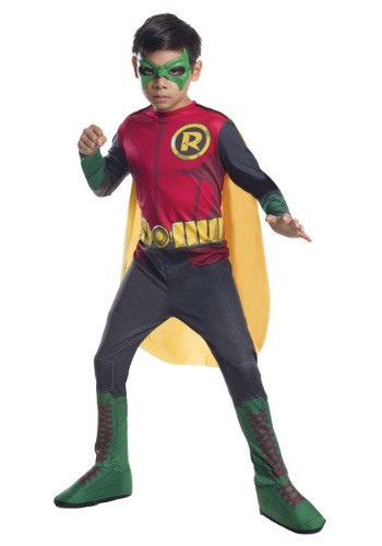 Disfraz infantil de Robin de DC Comics