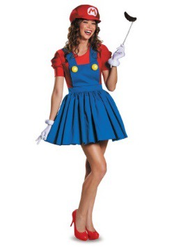 Disfraz de falda de Mario para mujer