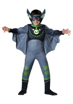 Disfraz de murciélago verde Wild Kratts
