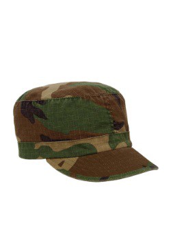 Sombrero de fatiga de camuflaje Woodland Women's