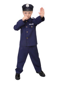 Disfraz de oficial de policía infantil