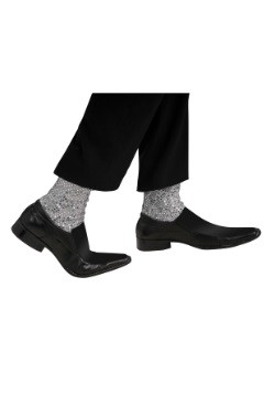 Calcetines de Michael Jackson con brillos para adulto