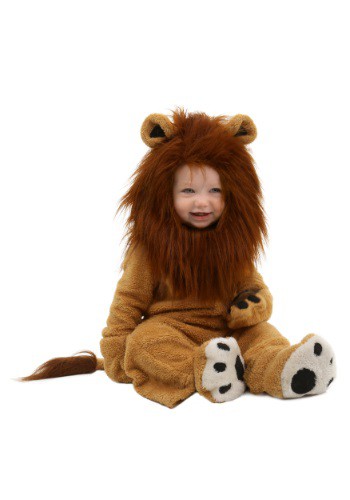 Disfraz de león deluxe para bebé