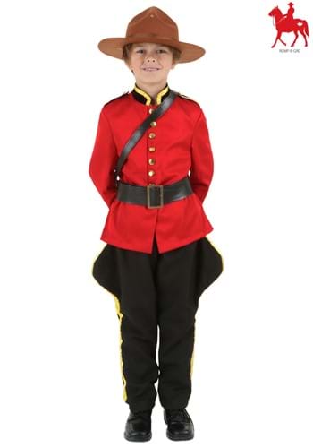 Disfraz de policía montado canadiense para niños_Update