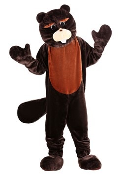 Disfraz de mascota de castor