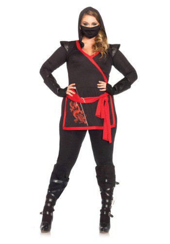 Disfraz de Ninja Assassin talla extra