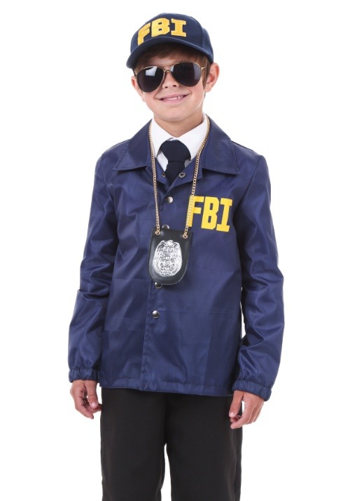 Disfraz infantil del FBI