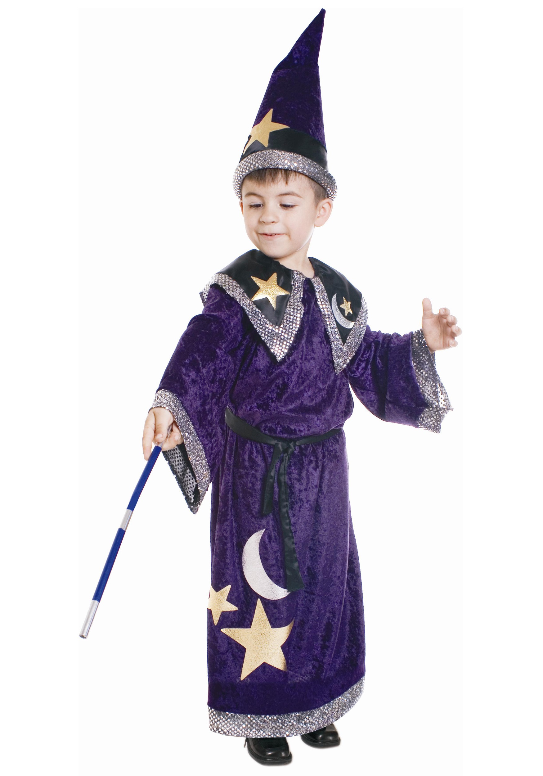 Disfraz mago mágico para niños
