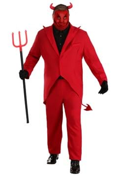 Disfraz de Diablo rojo talla extra
