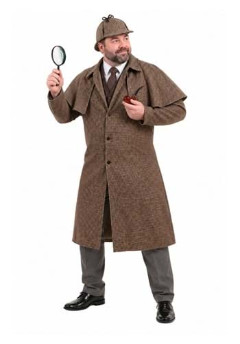 Disfraz de Sherlock Holmes talla extra