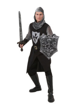 Disfraz de caballero negro talla extra
