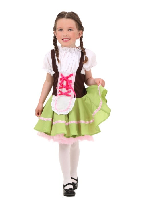 Disfraz de chica alemana para niños pequeños