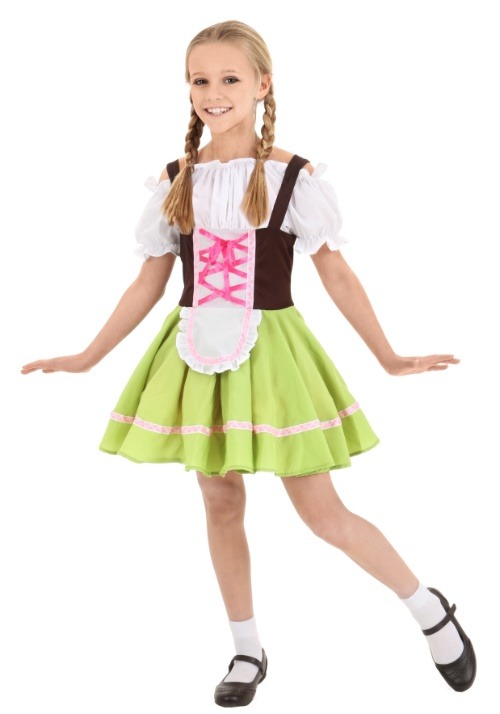 Disfraz infantil de chica alemana