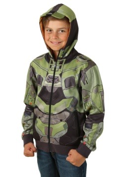 Niño Halo Master Chief Mjolnir Hoodie