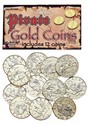 Monedas de oro de pirata