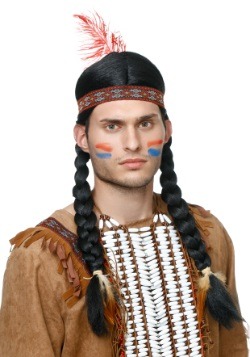 Peluca de nativo para hombre
