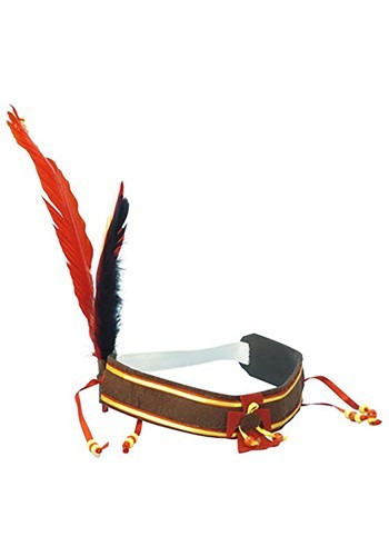 Diadema india de la cosecha de plumas