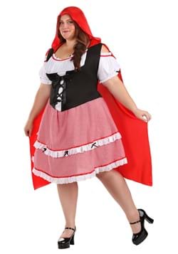 Disfraz de Caperucita Roja a la rodilla talla extra