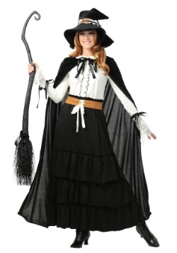 Disfraz de Bruja de Salem para mujer talla extra