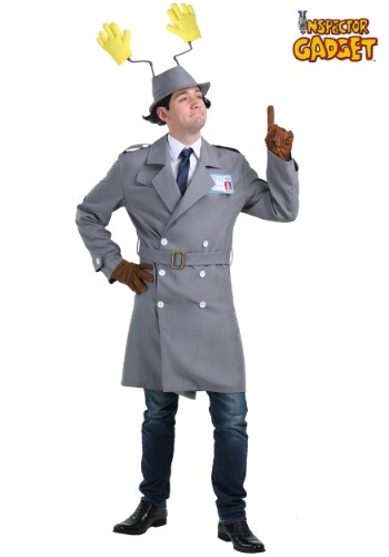 Disfraz de inspector Gadget para hombre