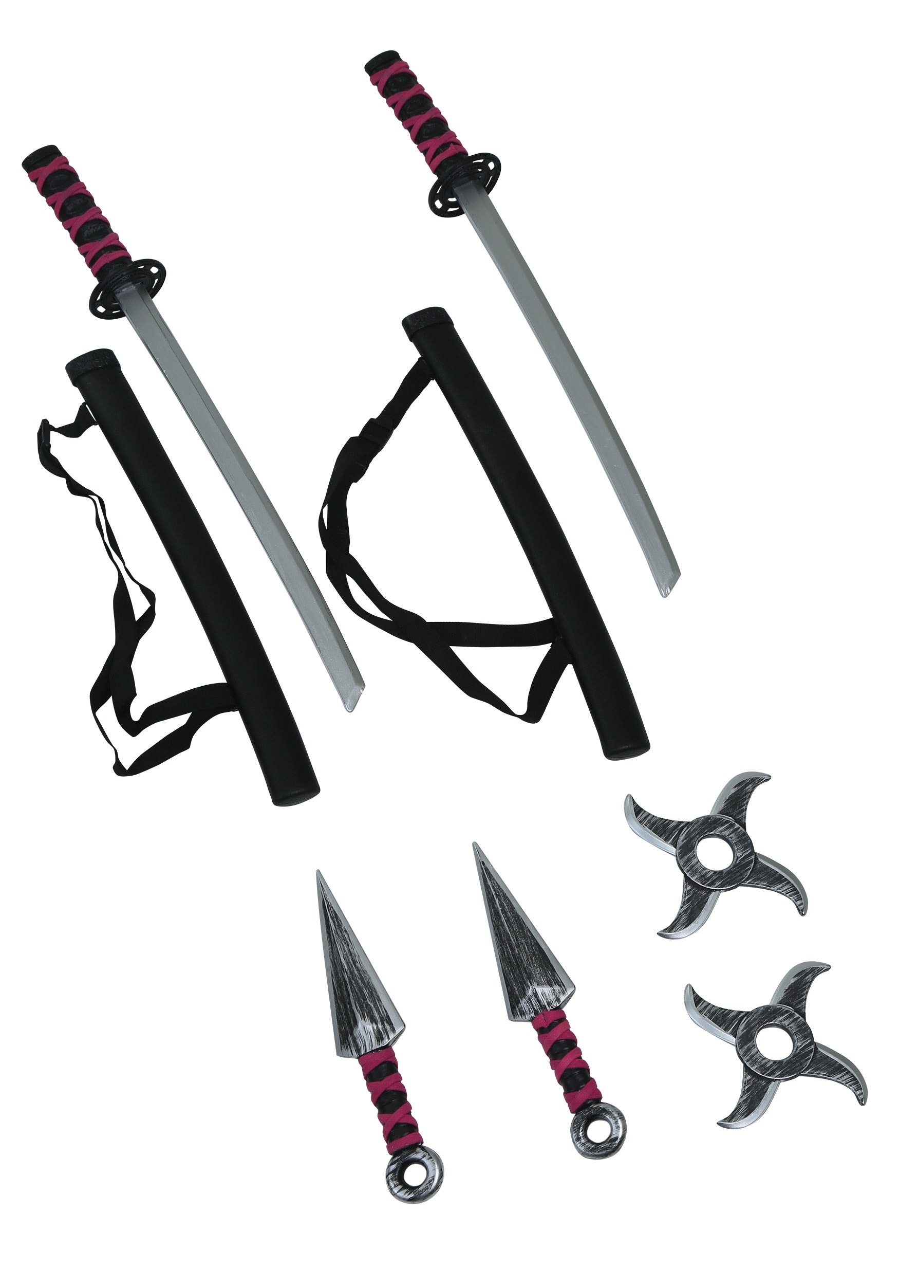 Accesorios de artes marciales Ninja, cuchillo de hoja pequeña, accesorios  de Ninjutsu, suministros personales para exteriores, cuchillos, accesorios  para disfraces, Cosplay, 6 unids/set - AliExpress