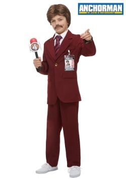 Disfraz para niños de Ron Burgundy de Anchorman