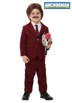 Disfraz infantil de Ron Burgundy de Anchorman
