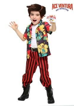 Disfraz de Ace Ventura para niño pequeño con peluca