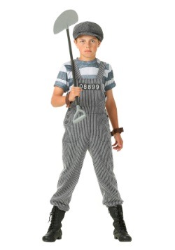 Disfraz para niño de prisionero Chain Gang