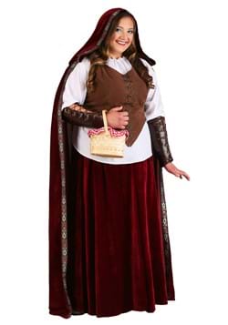 Disfraz de Caperucita Roja deluxe talla extra