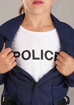 Girl's Tactical Cop Jumpsuit Alt 4