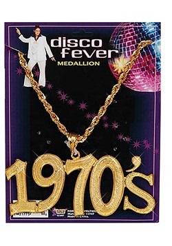 Collar dorado de 1970