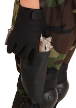 Disfraz de calavera de hombre militar para niños