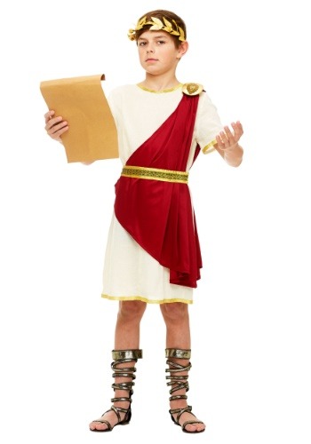 Disfraz de Senador Romano de Niños