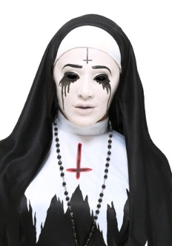 Máscara de monja terrorífica