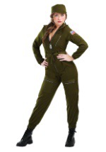 Vestido para mujer piloto del ejército