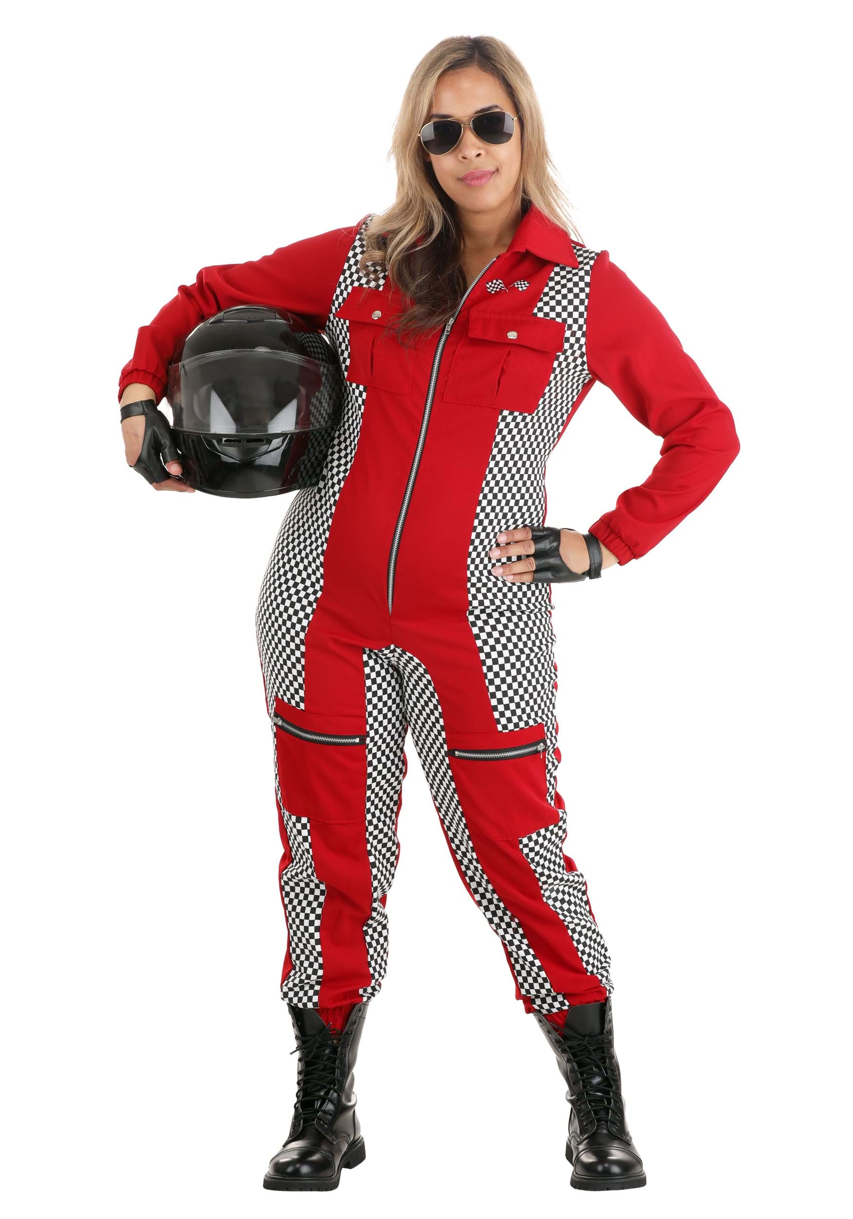 Disfraz Piloto De Carreras Clasico Nascar Formula 1 Dama